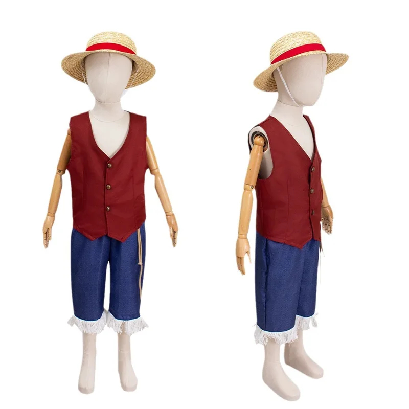Anime Cosplay Luffy - ▶ ❤ 영화 루피 코스프레 의상