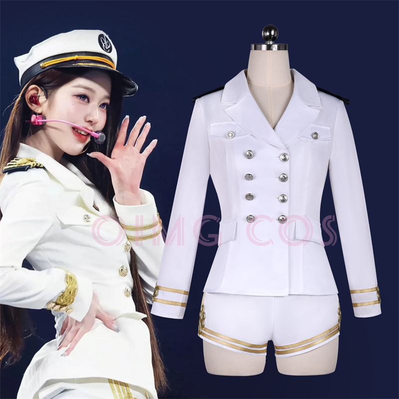 Women Anime Cosplay - 장원영 코스프레 의상 카니발 유니폼 애니메이션