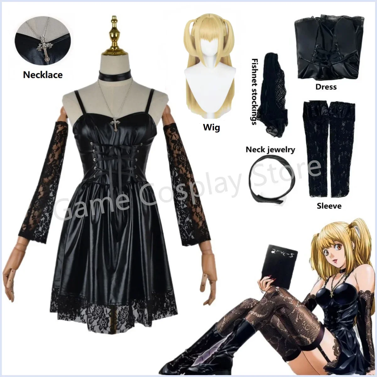 Anime Cosplay Yor - Misa Amane 코스프레 의상 데스 노트