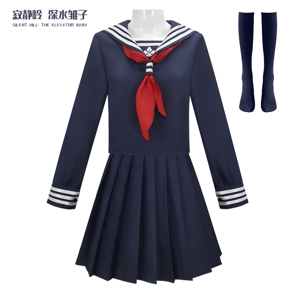 Anime Cosplay Yor - 게임 히나코 시미즈 코스프레 의상 사일런트