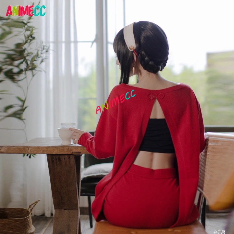 Anime Cosplay Yor - ANIMECC 재고 있음 Yor Forger 코스프레
