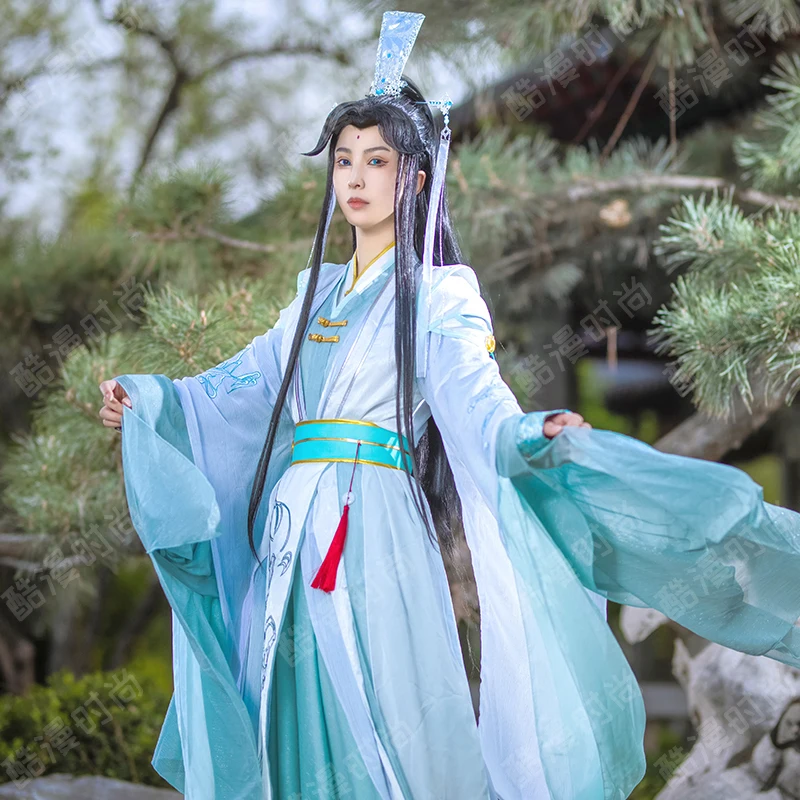 시칭쉬안 코스프레 의상 펑시 님니앙 한푸 애니메이션 천 - Anime Cosplay Costumes Female 리뷰 및 가격
