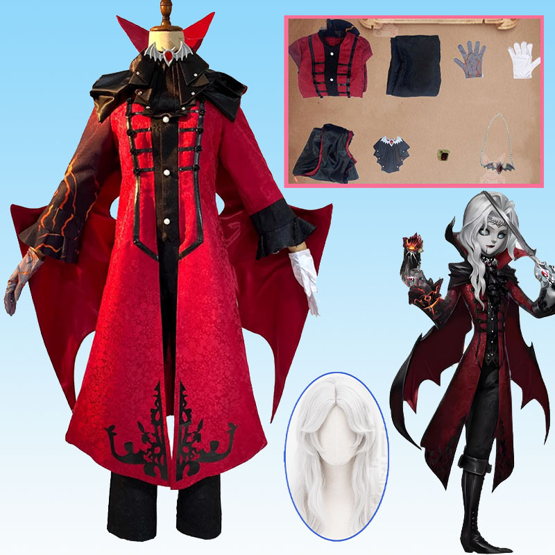 Identity V 사진작가 조셉 데살뉴어 코스프레 의 - Anime Cosplay Red 리뷰 및 가격