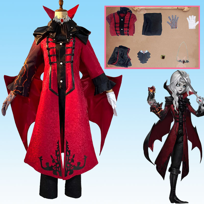 Identity V 사진작가 조셉 데살뉴어 코스프레 의 - Anime Cosplay Red 리뷰 및 가격