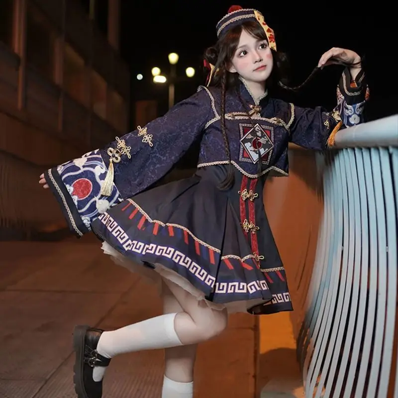 로리타 중국 스타일 달콤한 드레스 귀여운 애니메이션 좀 - Anime Cosplay In Chinese 리뷰 및 가격