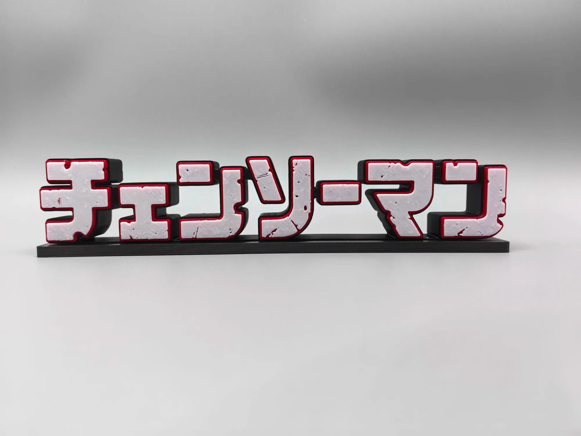 애니메이션 전기 톱 남자 3D 로고 모델 인형 간판 D - Anime Cosplay Chainsaw Man 리뷰 및 가격