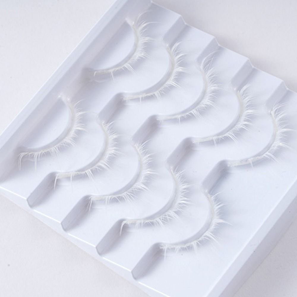 화이트 화이트 애니메이션 속눈썹 일본식 3D 만화 속눈 - Anime Cosplay Lashes 리뷰 및 가격