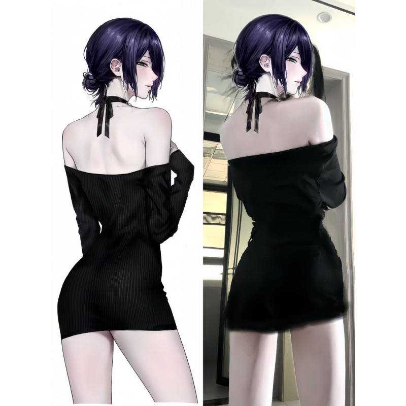 애니메이션 체인소맨 레제 코스프레 의상 여성 드레스 블 - Anime Cosplay Chainsaw Man 리뷰 및 가격
