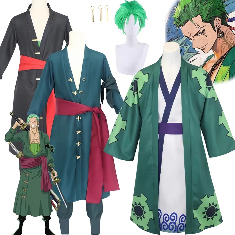 빌리빌리 로로노아 조로 코스프레 의상 애니메이션 조로  - Cosplay Anime Zoro 리뷰 및 가격
