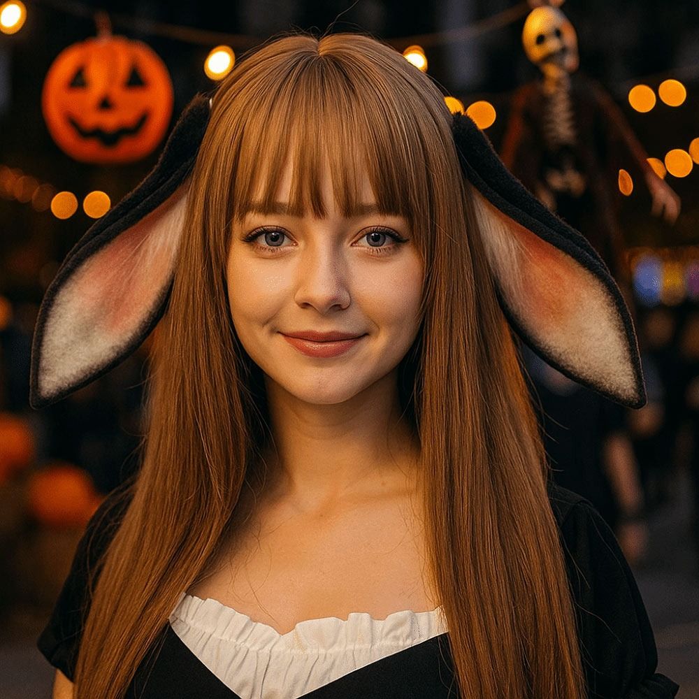 애니메이션 토끼 귀 머리띠 코스프레 토끼 소녀 귀여운  - Anime Cosplay Girl Photo 리뷰 및 가격