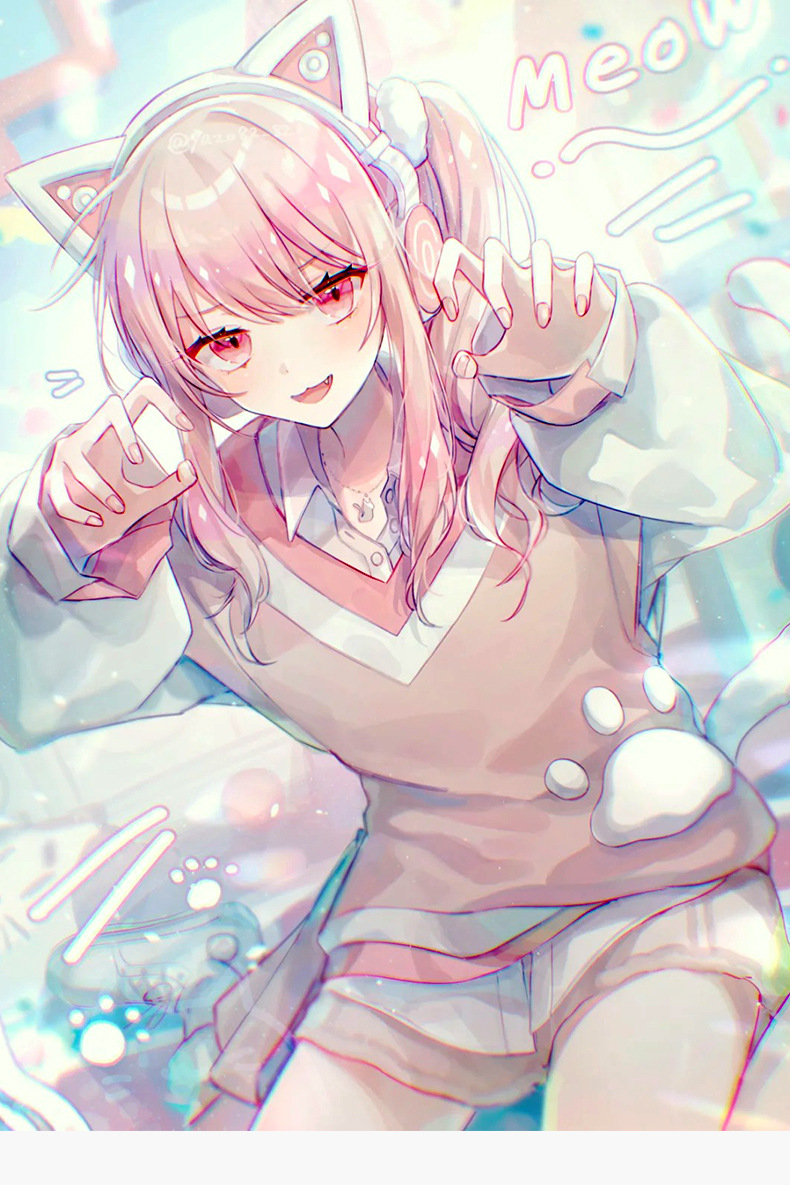 아키야마 코스프레 – 컬러풀한 무대/고양이 마오마오 테 - Anime Cosplay Cat 리뷰 및 가격