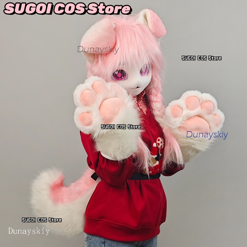 aBcSCS*퍼슈트 헤드 키구루미 귀여운 털 마스크 코 - Anime Cosplay Cat 리뷰 및 가격
