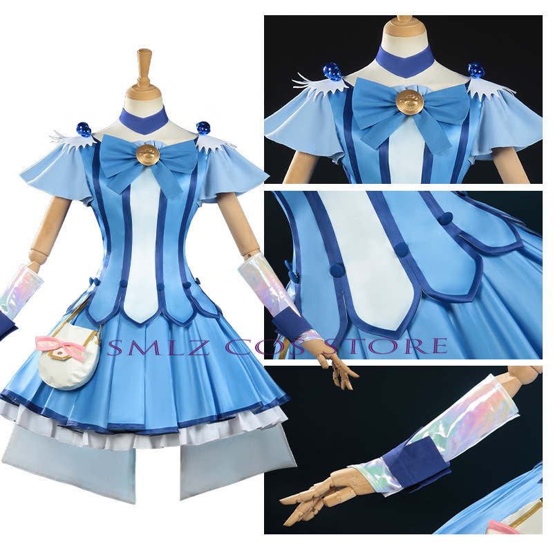 큐어 뷰티 코스프레 애니메이션 스마일 글리터 브리즈 큐 - Anime Cosplay Costumes Female 리뷰 및 가격
