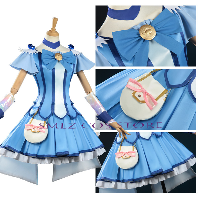 큐어 뷰티 코스프레 애니메이션 스마일 글리터 브리즈 큐 - Anime Cosplay Costumes Female 리뷰 및 가격