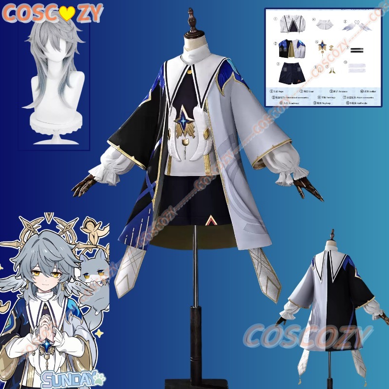 혼카이 스타 레일 선데이 리틀 캣 시리즈 코스프레 의상 - Anime Cosplay Cat 리뷰 및 가격