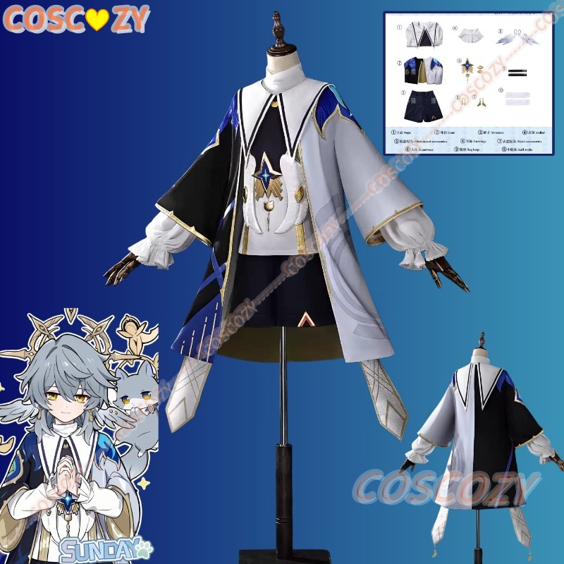 혼카이 스타 레일 선데이 리틀 캣 시리즈 코스프레 의상 - Anime Cosplay Cat 리뷰 및 가격