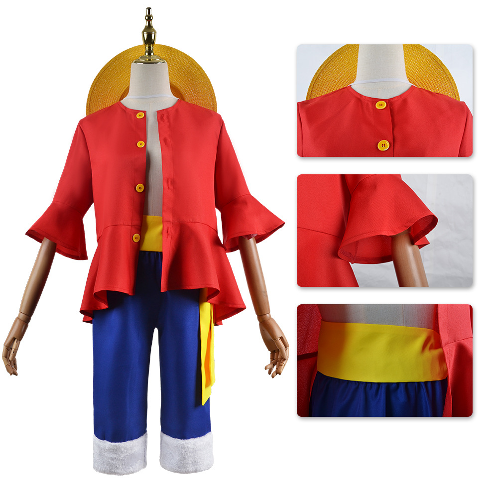 애니메이션 원숭이 D 루피 코스프레 의상 ONE PIC - Anime Cosplay Pics 리뷰 및 가격