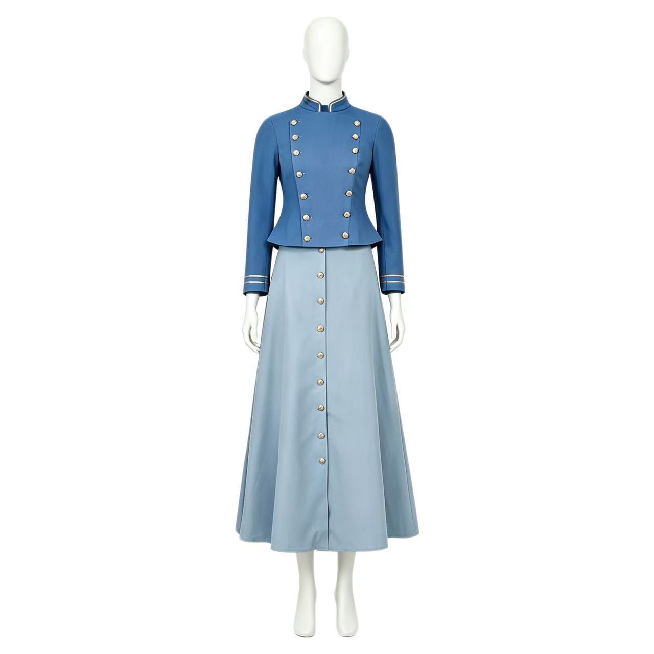 WHH 영화 에놀라 코스프레 의상 홈즈 여성 빈티지 긴 - Anime Cosplay Costumes Female 리뷰 및 가격