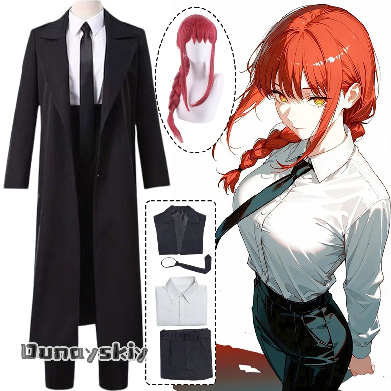 애니메이션 맨 마키마 코스프레 의상{헤메라}할로윈 전기 - Anime Cosplay Chainsaw Man 리뷰 및 가격
