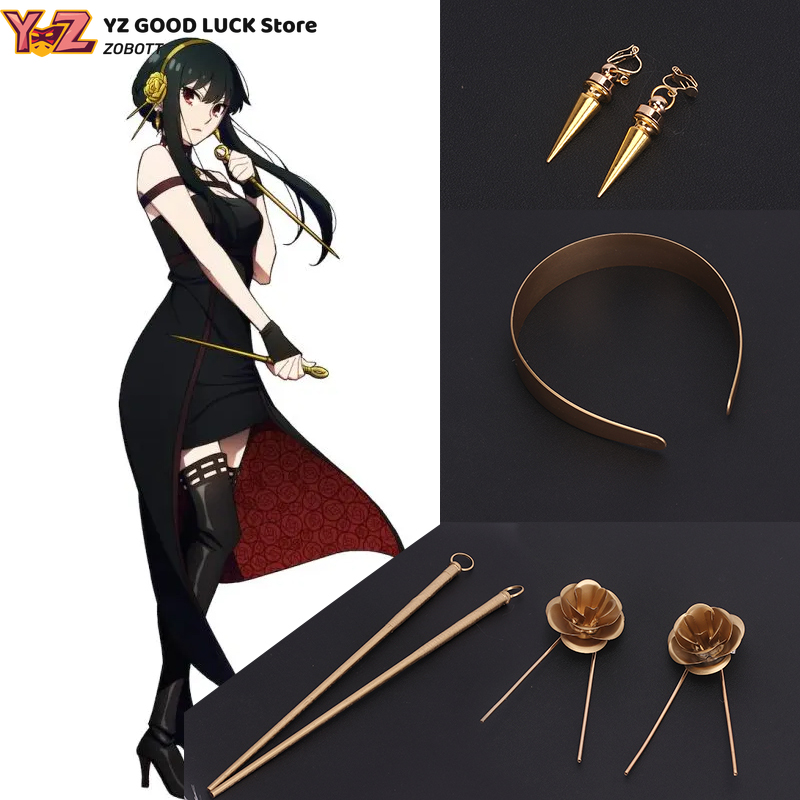 게임 애니메이션 요르 포저 블랙 스트레이트 코스프레 소 - Anime Cosplay Yor 리뷰 및 가격